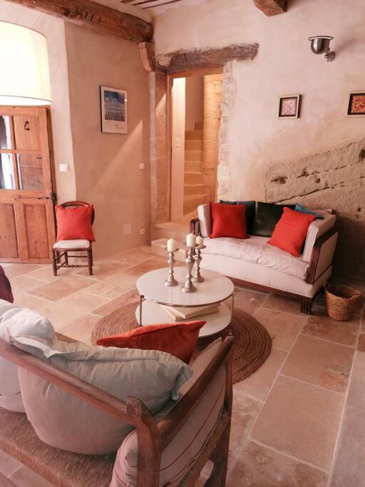 La Maison d’Helene&Antoine à Bonnieux XII siècle Esterno foto